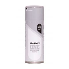 MASTON SPRAY ONE RAL 9006 white aluminium gloss - SREBRNA SJAJ 400ml