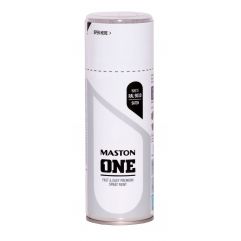 MASTON SPRAY ONE RAL 9010 Satin White- BIJELA POLUSJAJ 400ml