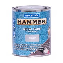 MASTON Hammer Hammered Silver- efekt lak-efekt lak-3u1  750ml