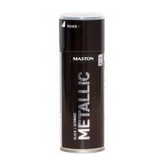 MASTON SPRAY METALLIC Black 400ml