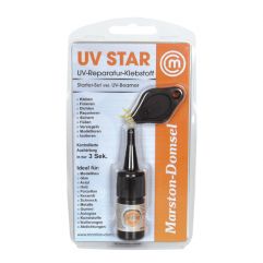 MD UV STAR SET 3gr kleber+leuchte 