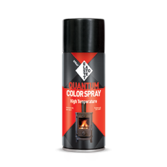ELASTOTET SPRAY QUANTUM 350°C crni matt 400ml- za visoke temperature