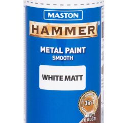 MASTON SPRAY Hammer smooth White matt 400ml