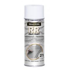 MASTON SPRAY VINYL RR 21(slično RAL 7040) light grey-svijetlo siva, 400 ml,na bazi vinila, direktno na PU,vinil,pvc,poliester,limene krovove itd..