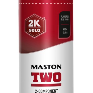 MASTON SPRAY TWO 2K RAL 3000 flame red 400ml