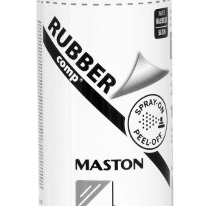 MASTON SPRAY RUBBERcomp Ral 9010 White Satin 400ml